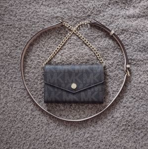 Michael Kors Coated Canvas Crossbody